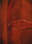 Artěl / Detail skříně z hotelu Hviezdoslav, třešňové dřevo, 1922