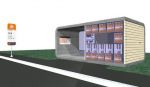 Jozef Hupian -  Monopoly,  multifunkční skládačka autobusové zastávky