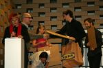 Zbyněk Soukup přebírá ocenění Dobrý design 2009
