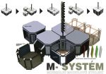 Jiří Krejčí - M Systém, modulární stavebnice pro sériovou výrobu 