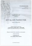 Zemřel Prof. Ing. arch. František Crhák