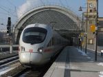 Cesta do práce - InterCity Express na drážďanském nádraží