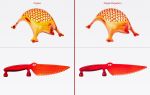 Distinction - Cheese Grater "Kasimir" and Plastic Knife “Coco“ 