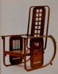 Josef Hoffmann, polohovací křeslo Sitzmaschine, 1905, J&J Kohn