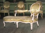 Gent - Rokokový chaise-longue