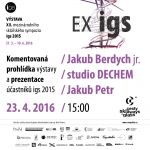 EX igs - doprovodný program - 23. 04. 2016