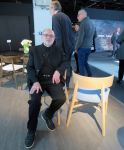 Osmdesátiletý Peter Maly a jeho foto exkluzivně pro Dřevařský magazín, Thonon