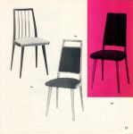 TON_židle 200,202,203, katalog 1963, archiv firmy TON