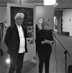 Děkan Fakulty architektury ČVUT prof. ing. arch. Ladislav Lábus, Hon. FAIA výstavu otevřel. PhDr. Lenka Žižková podala informace o historii soutěže a novém projektu.