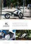 Plakát k soutěžní práci - elektrickému motocyklu KubergTauro