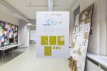 Ateliér Grafický design I - orientační systém pro FUD Foto: Jesika Stantejská