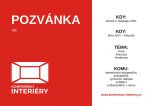 Konference Interiéry 2021 - pozvánka