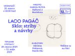 Laco Pagáč - Sklo - pozvánka