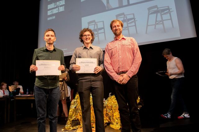 Ondřej Pechal, zástupce Apoleny Novákové a Jakub Tlučhoř  