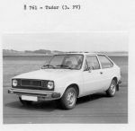 Model Škoda 761 (s předním náhonem)