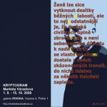 Kryptogram - Markéta Váradiová