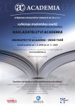 Knihkupectví Academia – leták