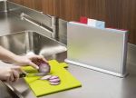 JOSEPH JOSEPH 4 boards in rack & Hands