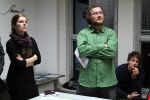 obhajoba klauzur v ateliéru Grafický design I
