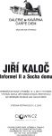 Jiří Kaloč - Informel II a Socha domu