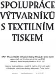 Spolupráce výtvarníku s textilním tiskem