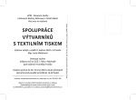 Spolupráce výtvarníku s textilním tiskem