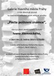 Odhalení plastiky „Pocta poštovní známce“ sochaře Ivana Jilemnického
