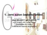 1. Jarní salon českého umění