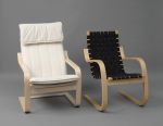 IKEA Lamelové křeslo Pöang (design Noburu Nakamura), 1977