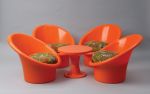 IKEA zahradní nábytek Skopa (design Olle Gjerlöv-Knudsen a Torben Lind), 1974