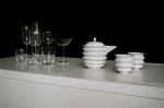 Skleněný soubor Tomáše Vacka a porcelánový soubor Adama Železného