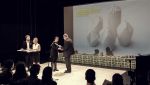 Dobrý studentský design si odnáší Kristína Kollárovicsová z Vyoké školy výtvarných umění v Bratislavě za kolekci olejových lamp A buď svetlo.