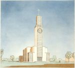 Vladimír Karfík | kostel, Baťovany - Partizánske, 1940