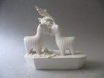2013 - I told you I love you - casted porcelain -  glaze