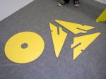 Společenský stolek Little Star ve stylu hlavolamu tvoří čtyři ploché díly (Ben Huggins)