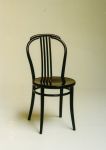 E-5834 - Josef Macek, 1990 - Elegantní, sériově vyráběná židle s výrobním číslem 50, ve své době jeden z nejlepších modelů.