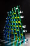 Krisztina Kecskés; Uncertainty (2024); Sklo tavené ve formě, ohýbané, broušené; Foto Viktória Győrfi